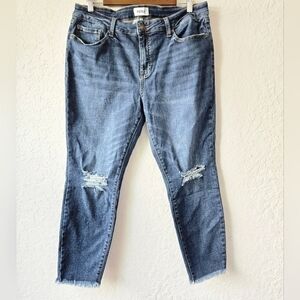 Pistola Distressed Raw Hem Women's Jeans Size 32
